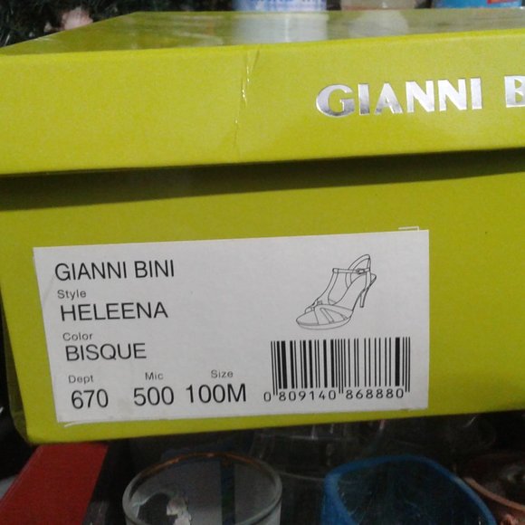 Gianni Bini Heleena Bisque heels. Never Worn/New Size 10 - Picture 4 of 5